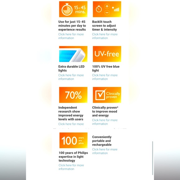 Philips goLITE BLU Energy Light New in Sealed Box - Picture 10 of 11